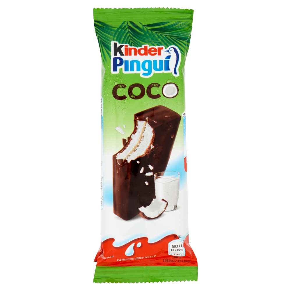 Kinder Pingui' Cocco, 4x30 g